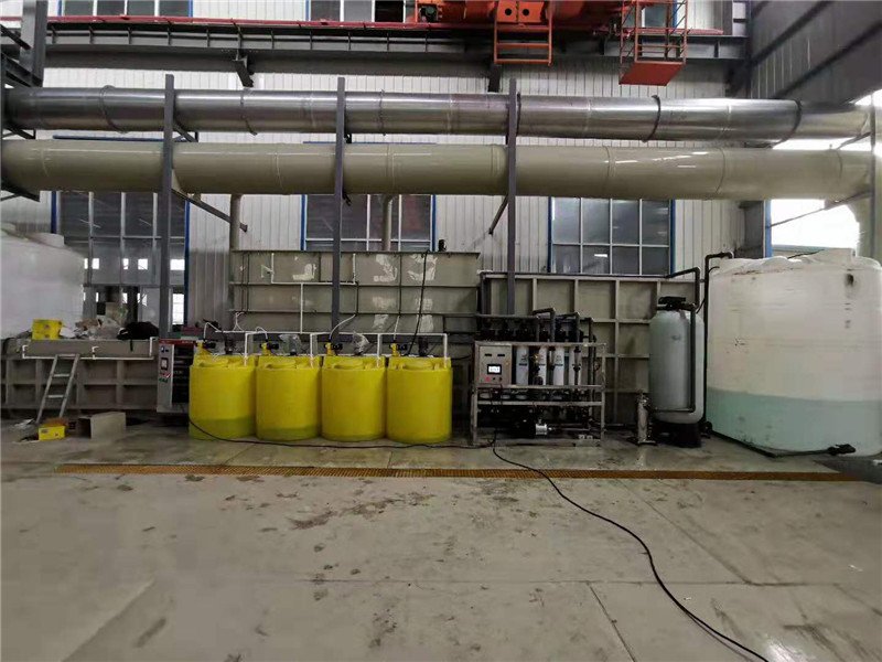 陜西省寶雞市高新開發區—廢水+6噸超濾+中水回用